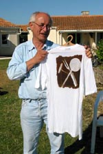 Tee-shirt r�alis� lors du stage "Vision d'Oleron" (PND et st�nop�)