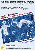 L'affiche du plus grand cyano'